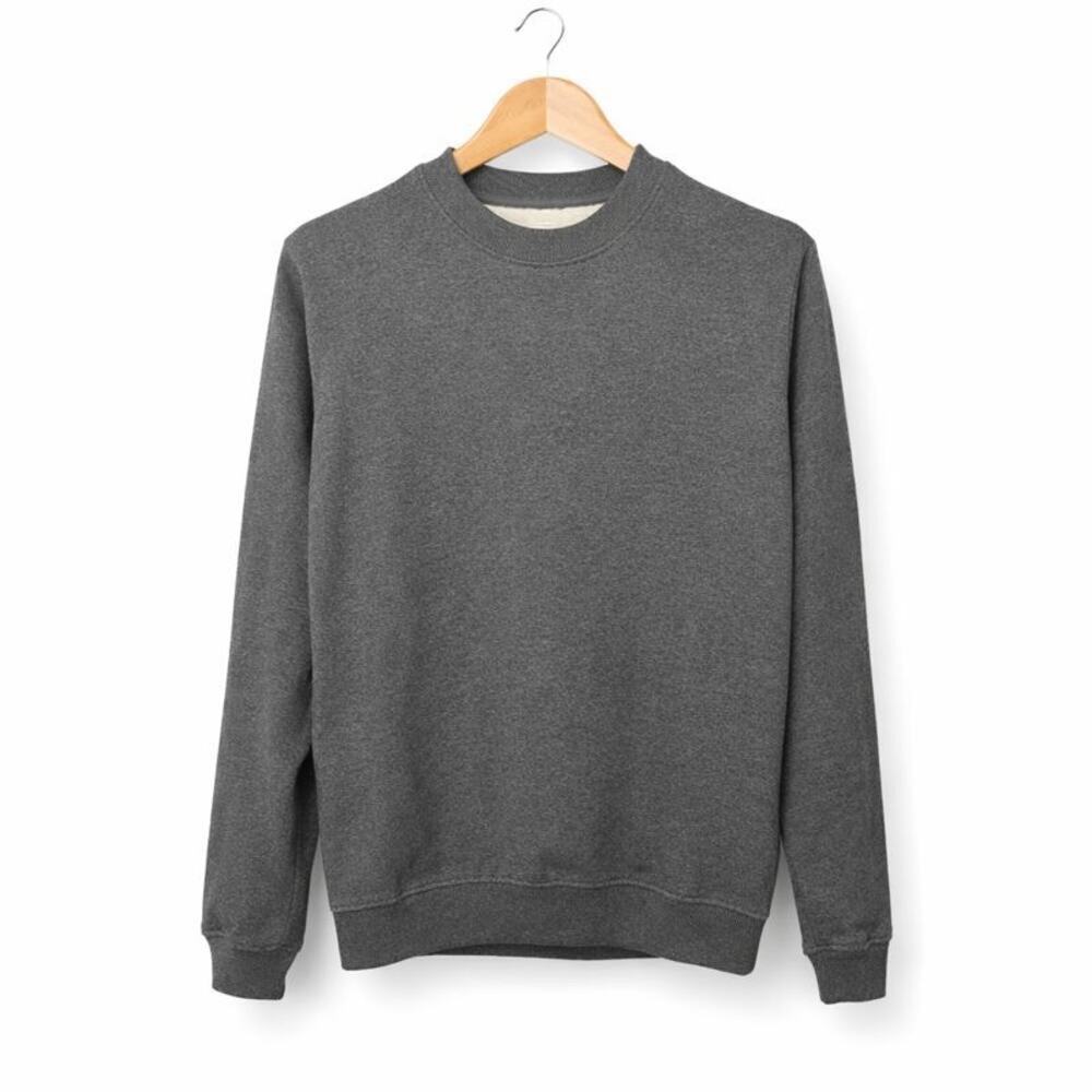 Everlane Sweatshirt Mens XS Gray Crew Neck Pullover 100% Organic Cotton NWT